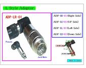 Right Angle Adaptor:F-to-M